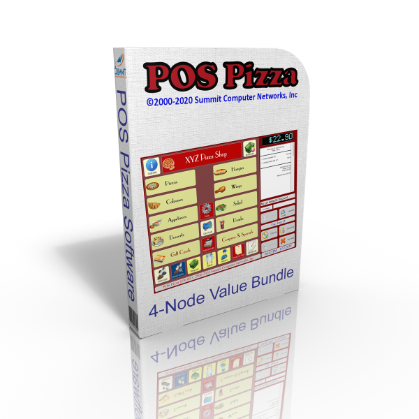POS Pizza 4-Node Value Bundle